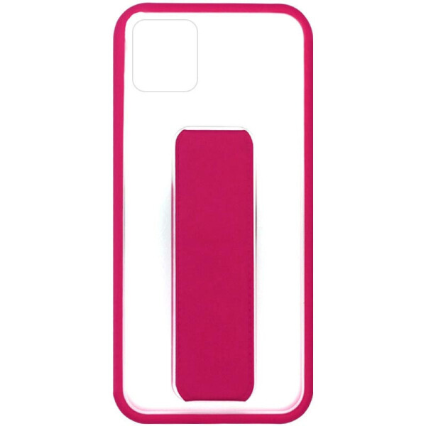 

Чехол TPU+PC Hand holder для Apple iPhone 11 (6.1'') Малиновый (156691)