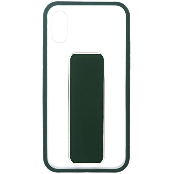 

Чехол TPU+PC Hand holder для Apple iPhone X / XS (5.8'') Dark green (156688)
