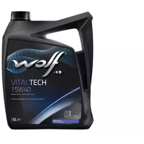 

Wolf Vitaltech 15W-40 моторное масло, 5 л