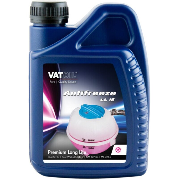 

VatOil LL12 G12+ концентрат антифриза красный, 1 л