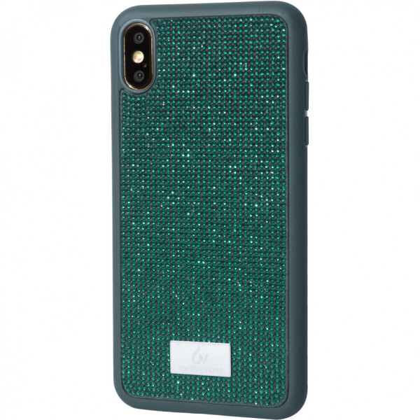 

TPU чехол Bling World Grainy Diamonds для Apple iPhone XS Max (6.5'') Зеленый (1836182)