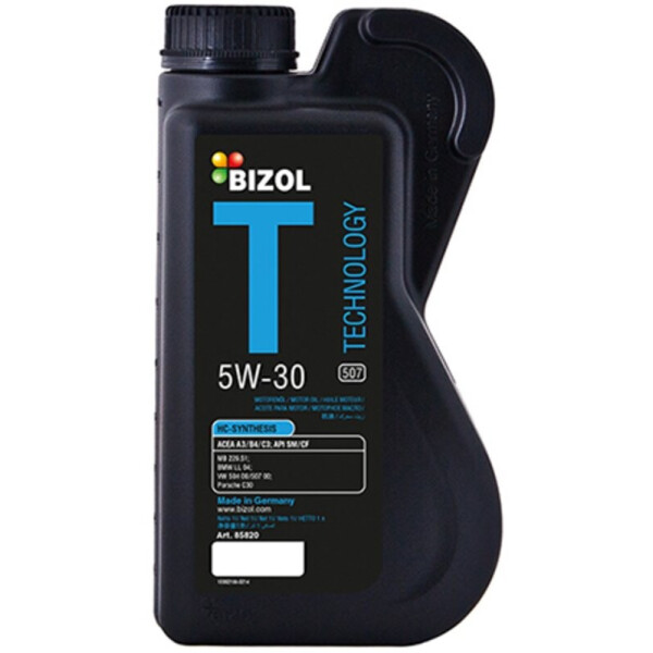 

Bizol Technology 5W-30 507 Моторное масло, 1 л