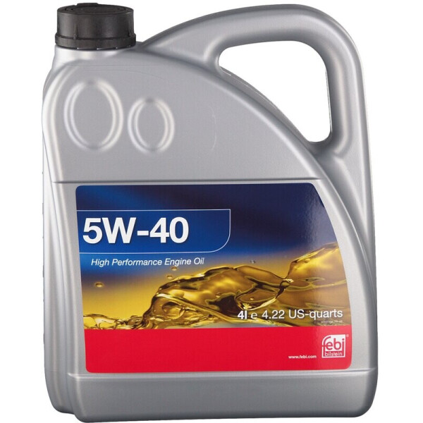 

Febi Bilstein 32937 SAE 5W-40 Engine Oil (A3/B4) синт. моторное масло, 4 л