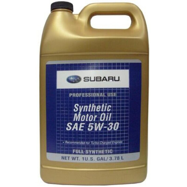 

Subaru Synthetic Motor Oil SAE 5W-30 синтетическое моторное масло, 3,78 л