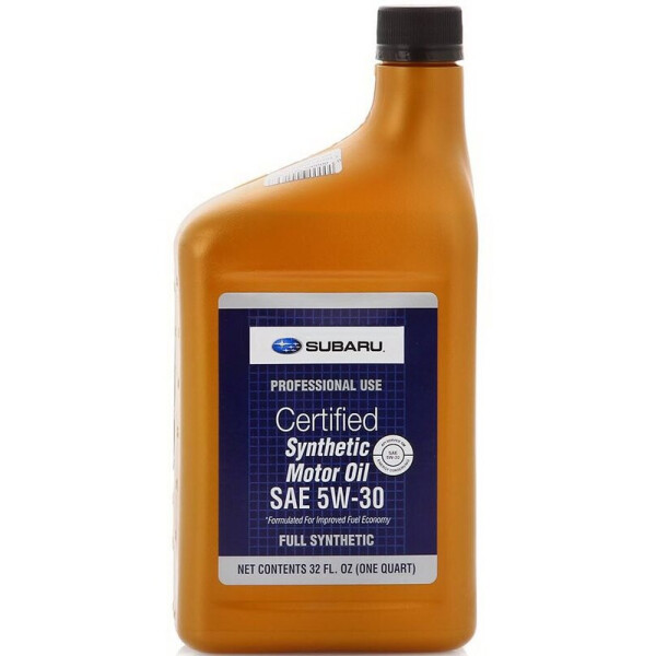 

Subaru Synthetic Motor Oil SAE 5W-30 синтетическое моторное масло, 0,946 л