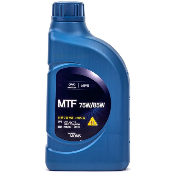 

Mobis MTF 75W/85W (API GL-4) трансмиссионное масло, 1 л