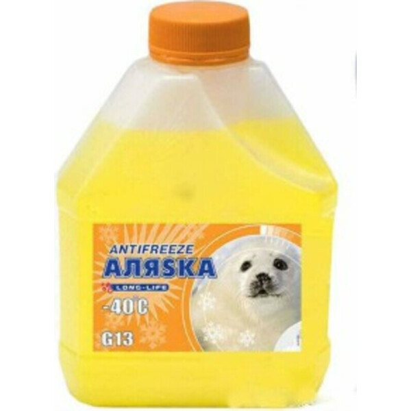 

Аляsка Antifreeze G13 Антифриз желтый -40, 1 л