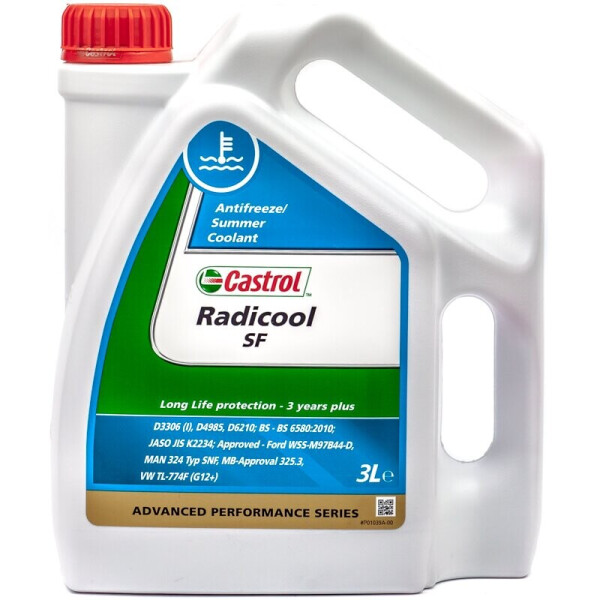 

Castrol Radicool SF красный антифриз-концентрат, 3 л