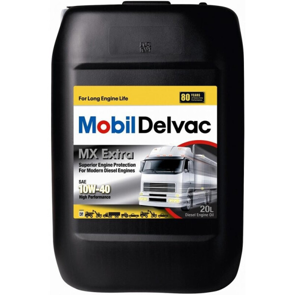 

Mobil Delvac MX Extra 10W-40 дизельное моторное масло, 20 л