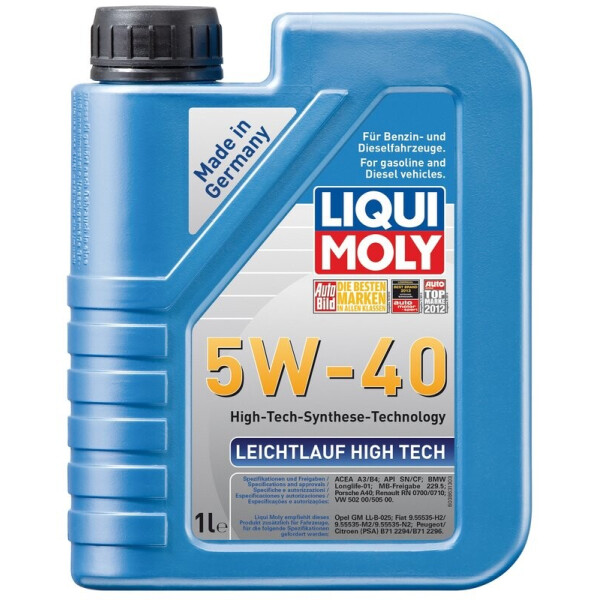 

Liqui Moly Leichtlauf High Tech 5W-40 Моторное масло, 1 л