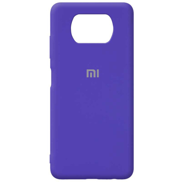 

Чехол Silicone Cover Full Protective (AA) для Xiaomi Poco X3 NFC Фиолетовый / Purple (156402)