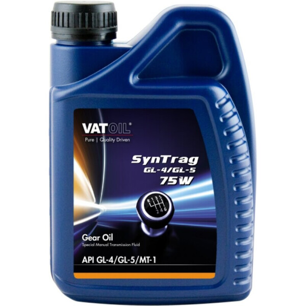 

VatOil SynTrag GL-4/GL-5 75W трансмиссионное масло, 1 л