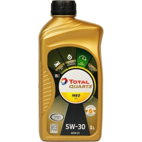 

Total Quartz Ineo ECS 5W-30 (ACEA C2) Моторное масло, 1 л