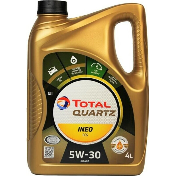 

Total Quartz Ineo ECS 5W-30 (ACEA C2) Моторное масло, 4 л