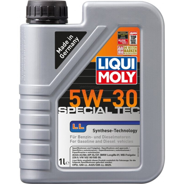 

Liqui Moly Special Tec LL 5W-30 Моторное масло, 1 л
