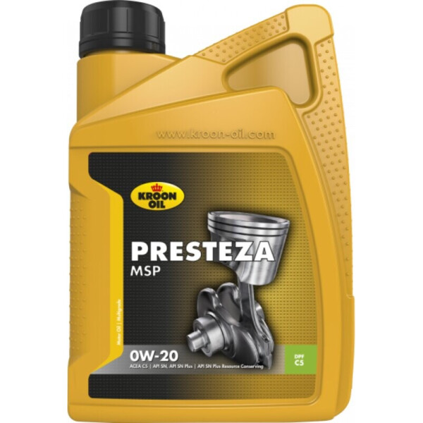 

Kroon Oil Presteza MSP 0W-20 Моторное масло, 1 л
