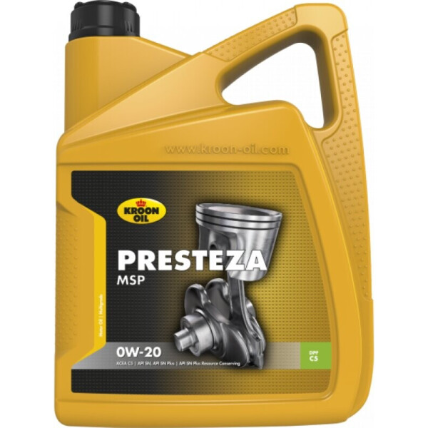 

Kroon Oil Presteza MSP 0W-20 Моторное масло, 5 л