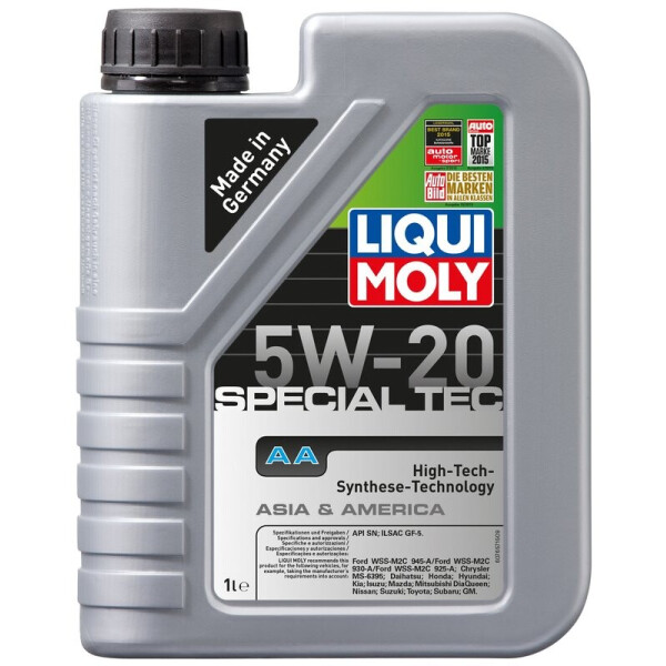 

Liqui Moly Special Tec AA 5W-20 Моторное масло, 1 л