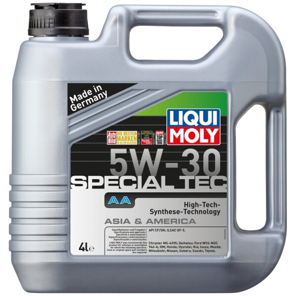 

Liqui Moly Special Tec AA 5W-30 Моторное масло, 4 л