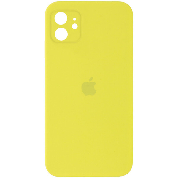 

Чехол Silicone Case Square Full Camera Protective (AA) для Apple iPhone 11 (6.1'') Желтый / Bright Yellow (154978)