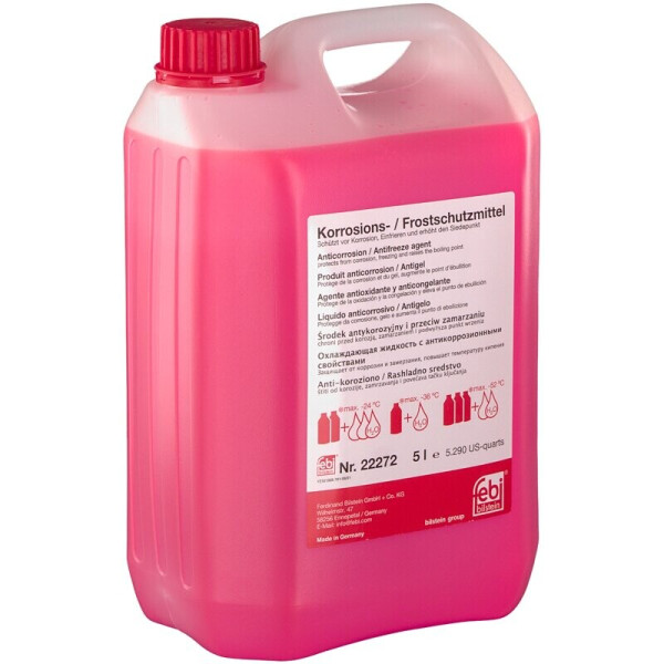 

Febi Bilstein 22272 Antifreeze (G12) концентрат антифриза красный, 5 л