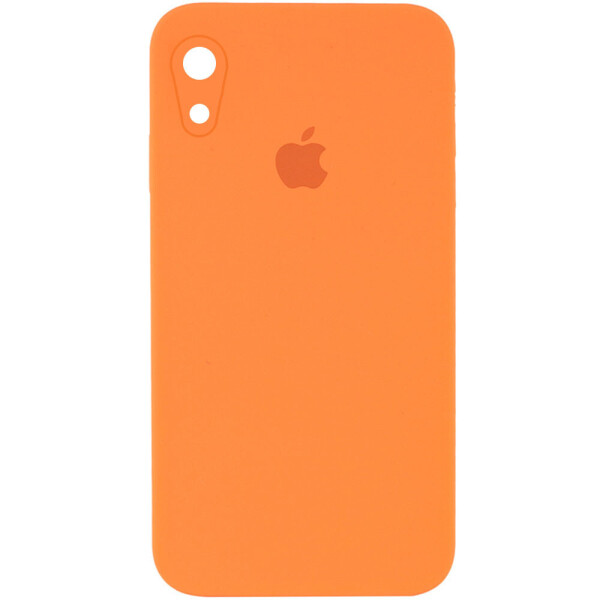 

Чехол Silicone Case Square Full Camera Protective (AA) для Apple iPhone XR (6.1'') Оранжевый / Bright Orange (155315)