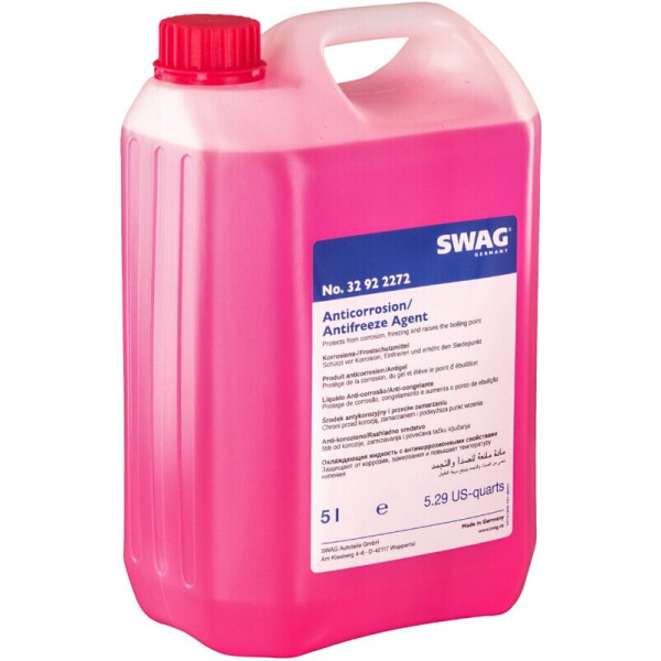 

Swag 32922272 Antifreeze Agent (G12) конц. антифриза красный, 5 л