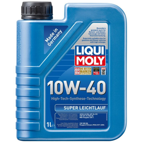

Liqui Moly Super Leichtlauf 10W-40 Моторное масло, 1 л