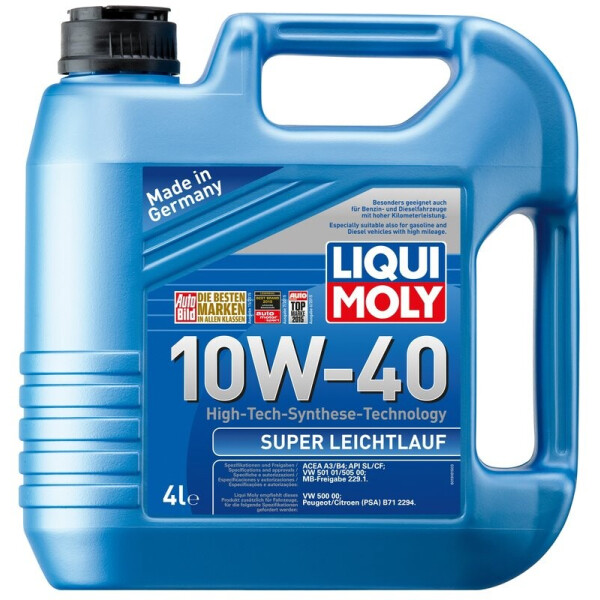 

Liqui Moly Super Leichtlauf 10W-40 Моторное масло, 4 л