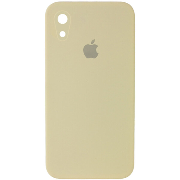 

Чехол Silicone Case Square Full Camera Protective (AA) для Apple iPhone XR (6.1'') Желтый / Mellow Yellow (155319)
