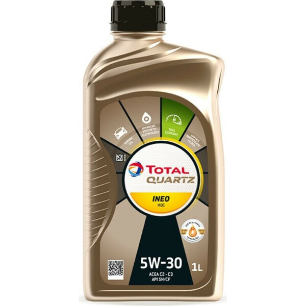 

Total Quartz Ineo MDC 5W-30 (MB 229.52/229.51) Моторное масло, 1 л