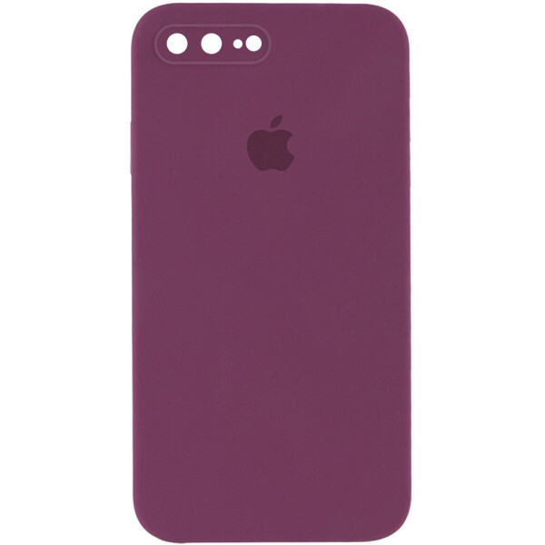 

Чехол Silicone Case Square Full Camera Protective (AA) для Apple iPhone 8 plus (5.5'') Бордовый / Maroon (153008)