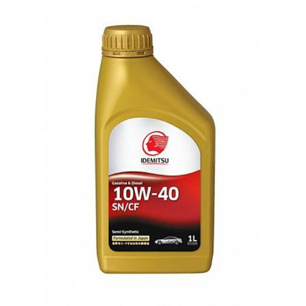 

Idemitsu 10W-40 SN/CF полусинтетическое моторное масло, 1 л