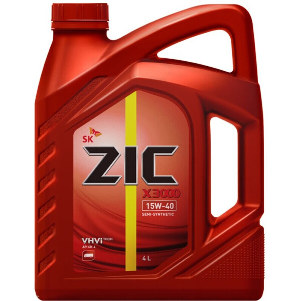 

ZIC X3000 15W-40 дизельное моторное масло, 4 л