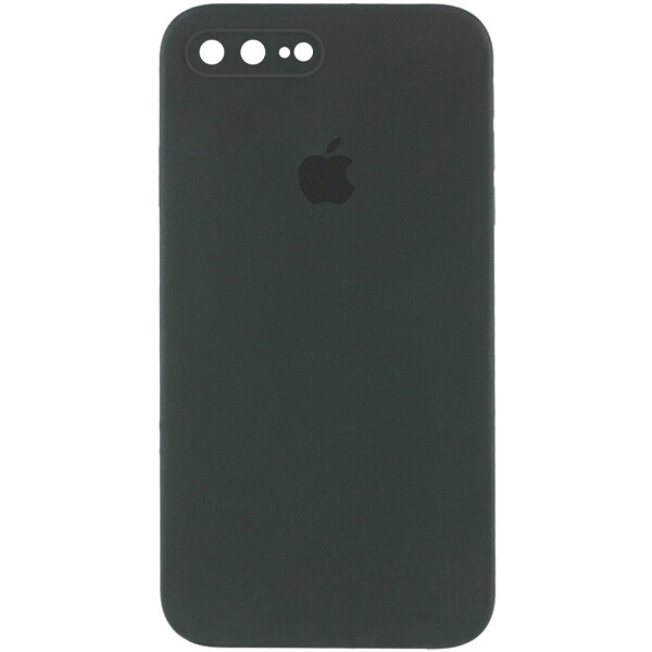 

Чехол Silicone Case Square Full Camera Protective (AA) для Apple iPhone 8 plus (5.5'') Зеленый / Black Green (154985)