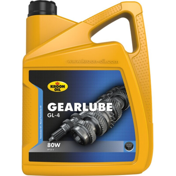 

Kroon Oil Gearlube GL-4 80W Трансмиссионное масло, 5 л