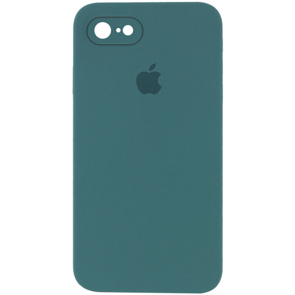 

Чехол Silicone Case Square Full Camera Protective (AA) для Apple iPhone 7 / 8 / SE (2020) (4.7'') Зеленый / Pine green (152988)