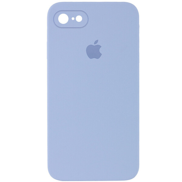 

Чехол Silicone Case Square Full Camera Protective (AA) для Apple iPhone 7 / 8 / SE (2020) (4.7'') Голубой / Mist blue (155302)