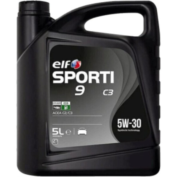 

ELF Sporti 9 C3 5W-30 Моторное масло, 5 л