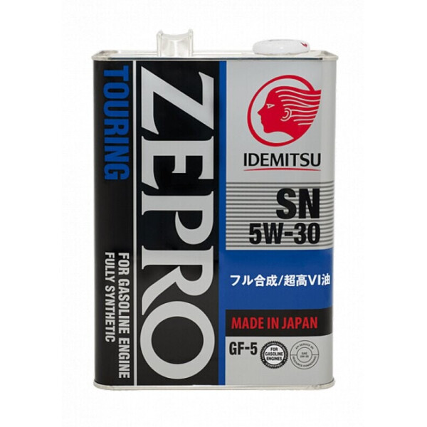 

Idemitsu Zepro Touring SN/GF-5 5W-30 моторное масло, 4 л