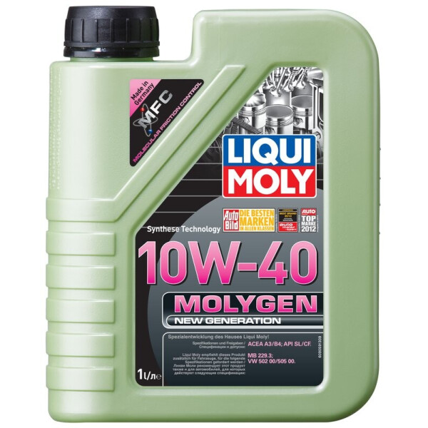 

Liqui Moly Molygen New Generation 10W-40 Моторное масло, 1 л