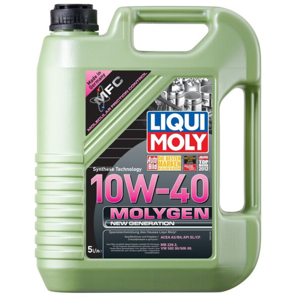 

Liqui Moly Molygen New Generation 10W-40 Моторное масло, 5 л