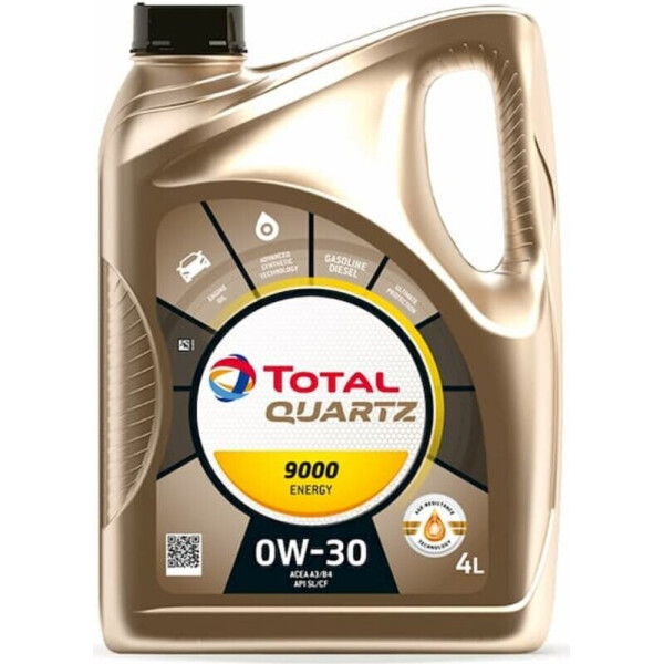 

Total Quartz 9000 Energy 0W-30 Моторное масло, 4 л