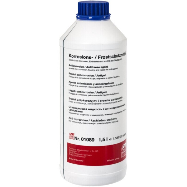 

Febi Bilstein 01089 Antifreeze (G11) концентрат антифриза синий, 1,5 л