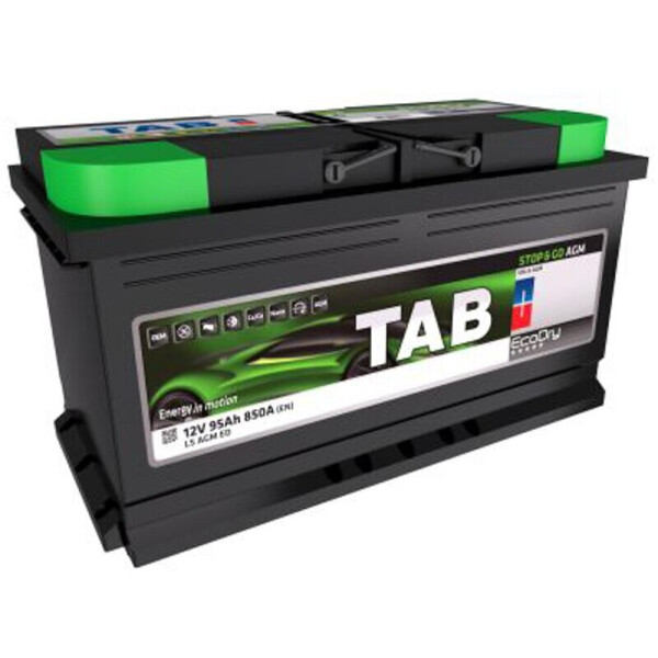 

TAB AGM Stop&Go 95 Ah 850 A аккумулятор (-+, R)
