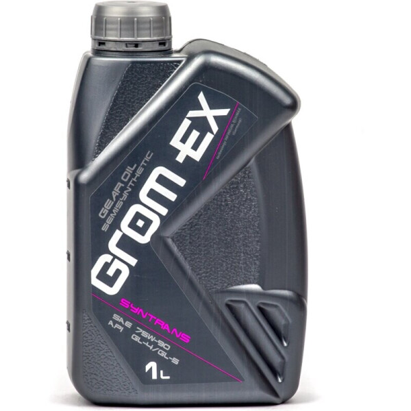 

Grom-Ex Syntrans 75W-90 GL-4/GL-5 синтетическое транс. масло, 1 л