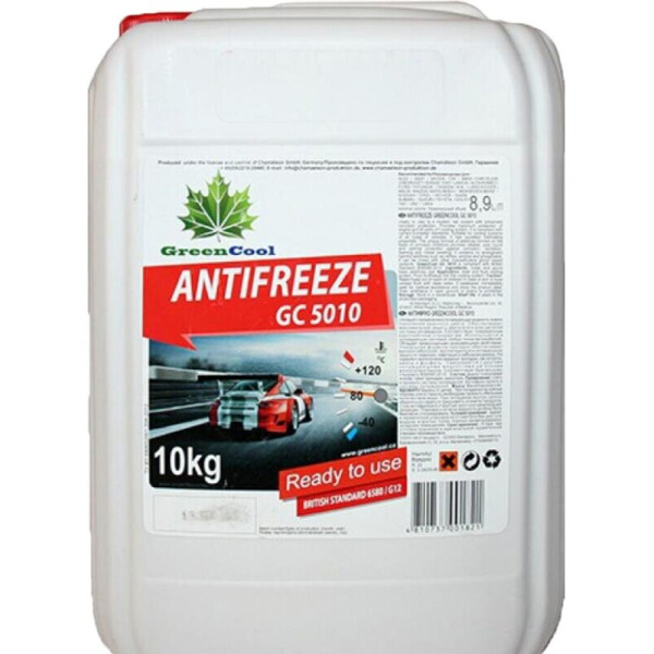 

GreenCool GC5010 антифриз красный, 10 л