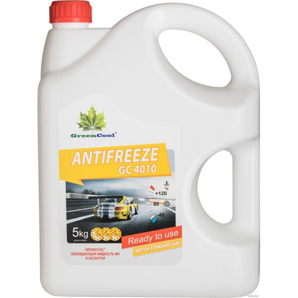 

GreenCool GC4010 антифриз желтый, 5 л