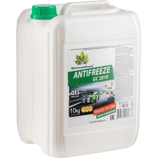 

GreenCool GC2010 антифриз зеленый, 10 л