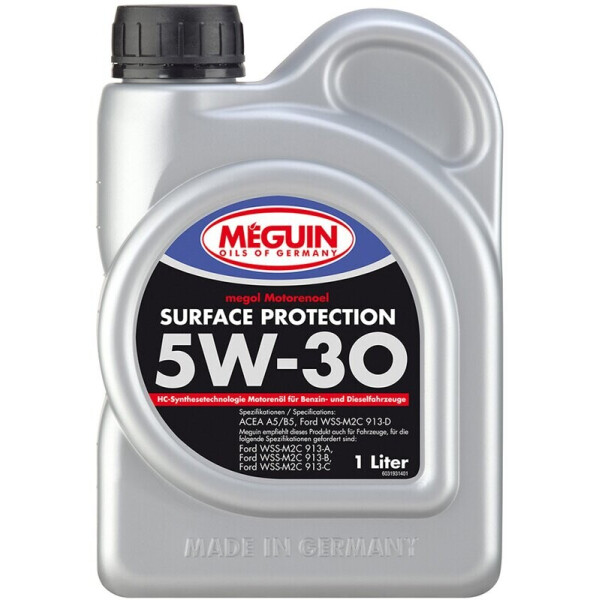 

Meguin Surface Protection 5W-30 синтетическое моторное масло, 1 л